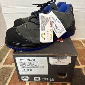 Joya Van Vien Work Shoes Sz 8 Oil Resistant Non‎ Conductive Leather & Compos Toe